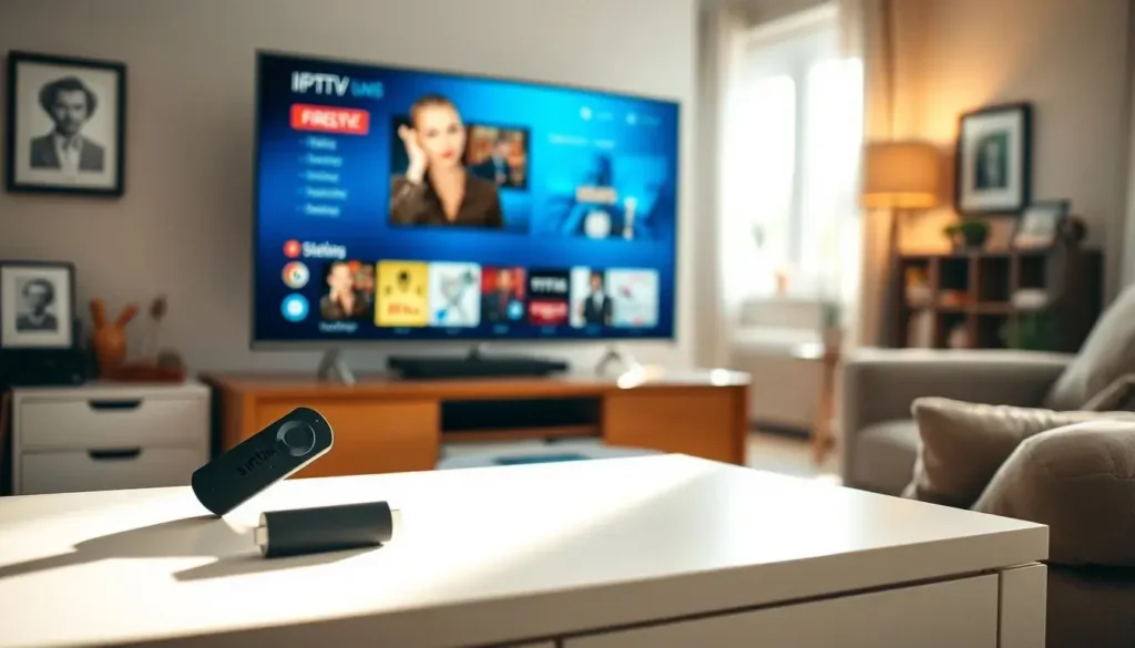 Firestick with IPTV